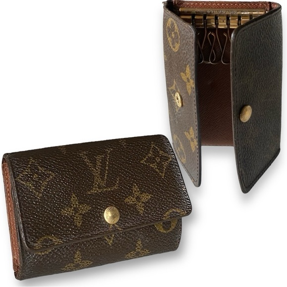 LOUIS VUITTON Authentic Gorpcore Monogram Multicles 6 Key Wallet Brown S… - Picture 1 of 16